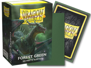 ACC-SLEEVE-007 Dragon Shield Sleeves Matte Forest Green (100)