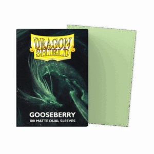 ACC-SLEEVE-013 Dragon Shield Dual Matte Sleeves - Gooseberry (100)