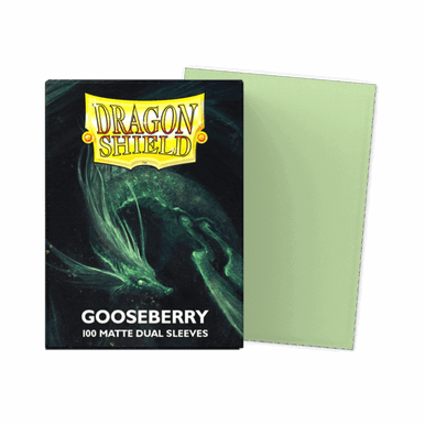 Dragon Shield Dual Matte Sleeves - Gooseberry (100)