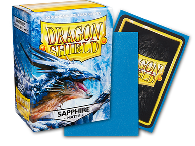 Dragon Shield Sleeves Matte Sapphire (100)
