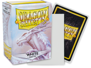 Dragon Shield Sleeves Matte White (100)