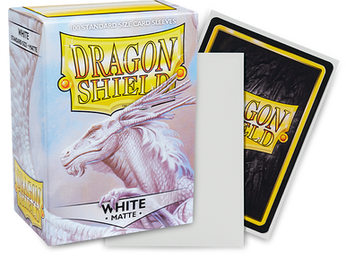 Dragon Shield Sleeves Matte White (100)