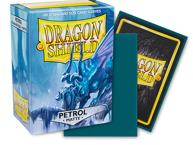 Dragon Shield Sleeves Matte Petrol (100)