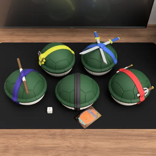 LG-MTG-003 TMNT Deck Box Pack (3MF)