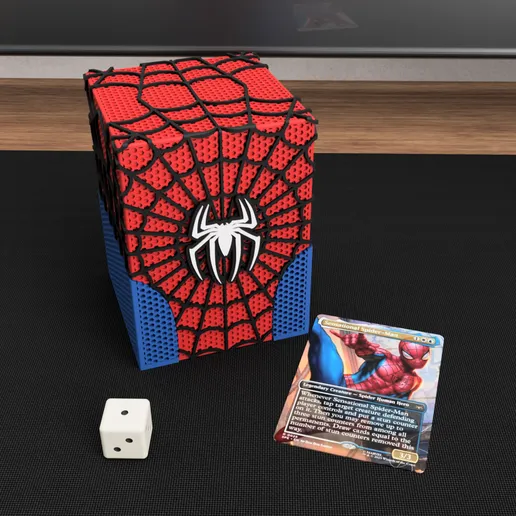 Spider-Suit Deck Box (3MF)