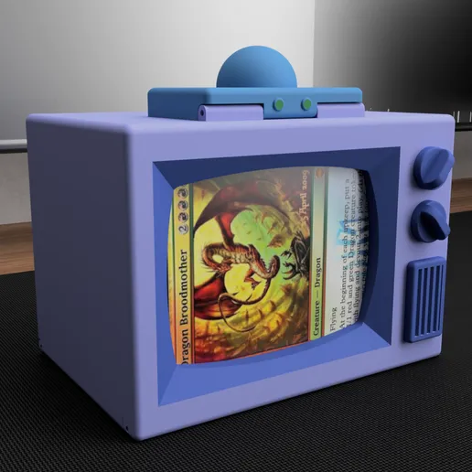 Simpsons TV Deck Box (100 cards + display window)